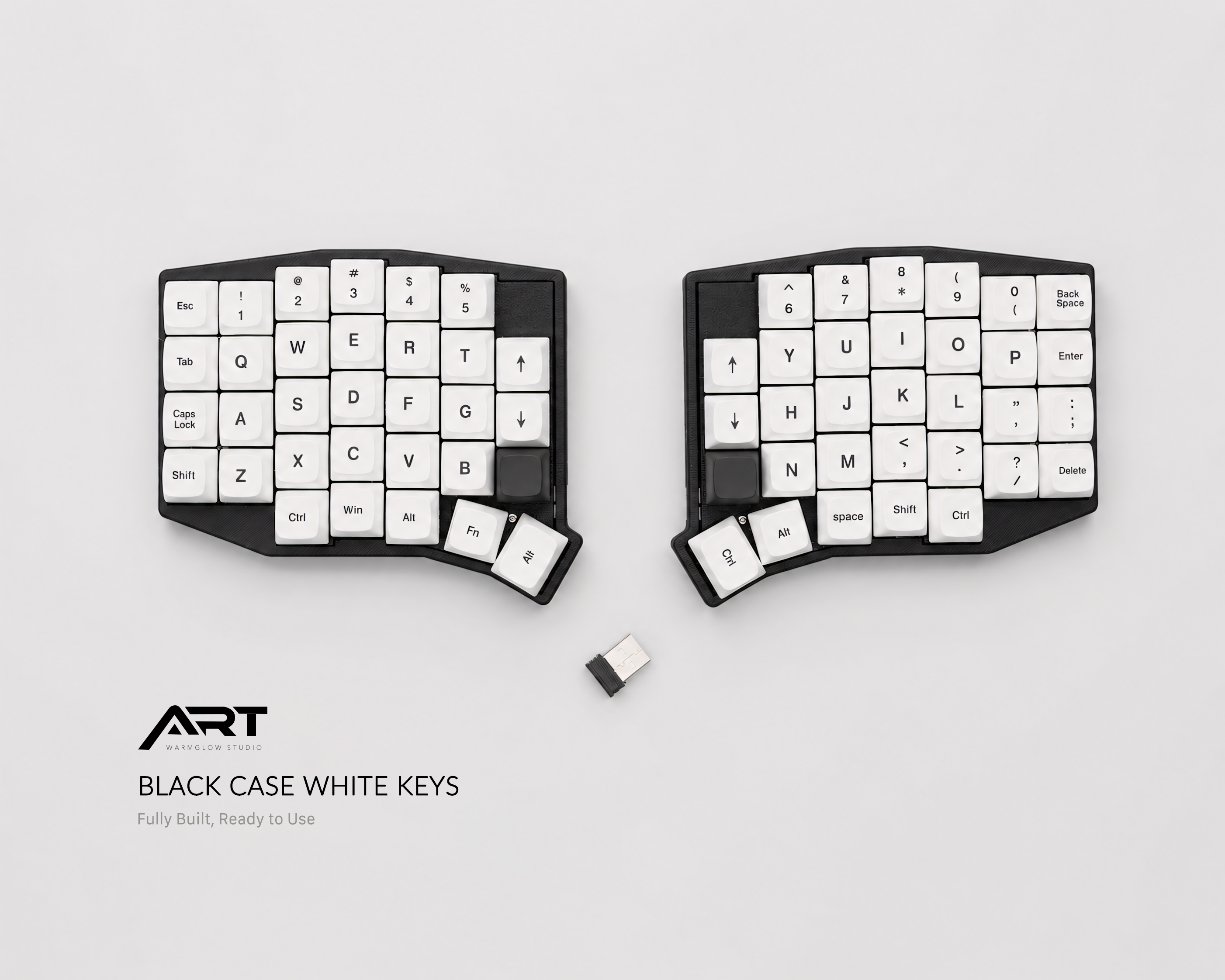 Sofle Split Ergonomic Keyboard — 2.4G Wireless, VIAL, Hot-Swap