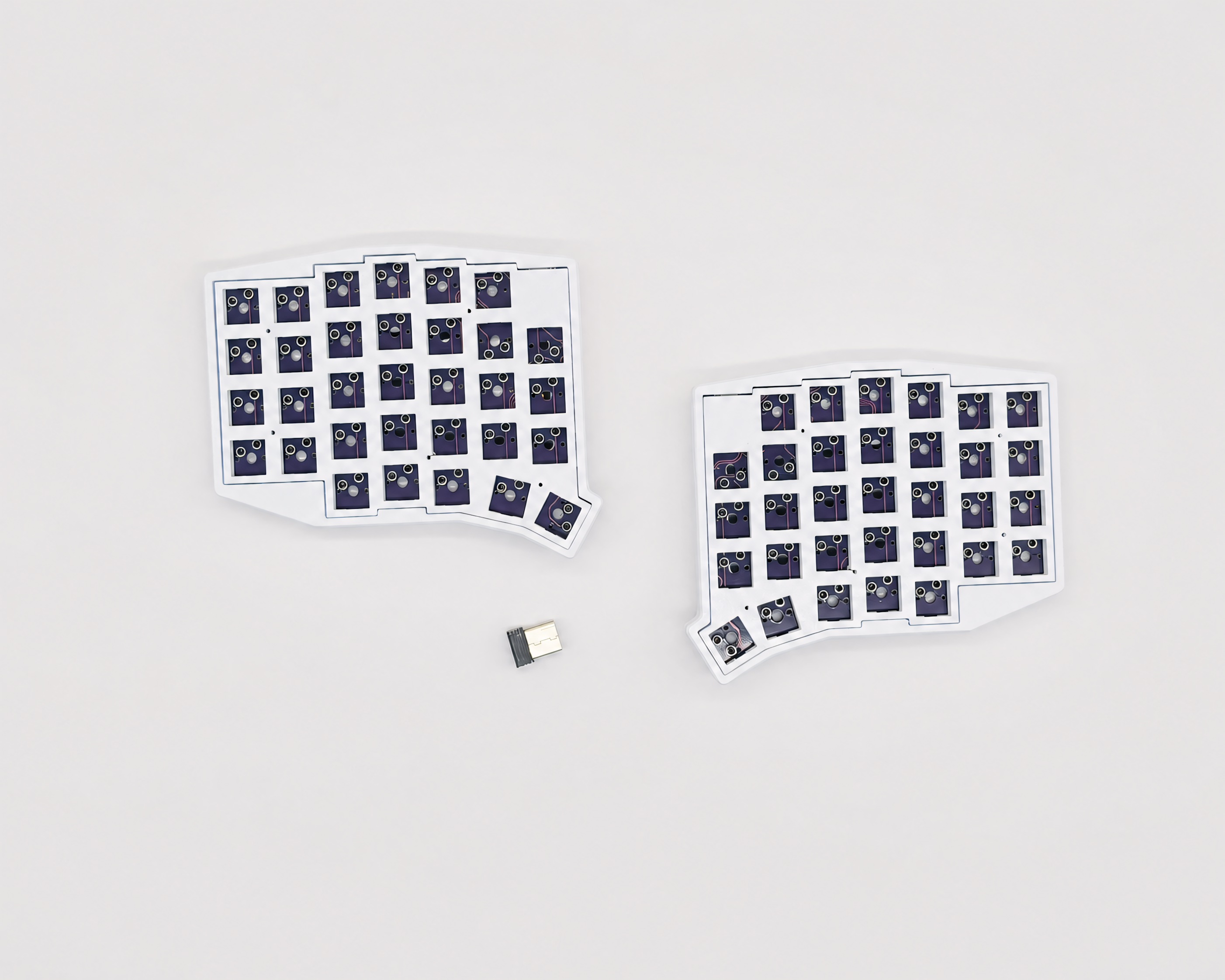Sofle Split Ergonomic Keyboard — 2.4G Wireless, VIAL, Hot-Swap