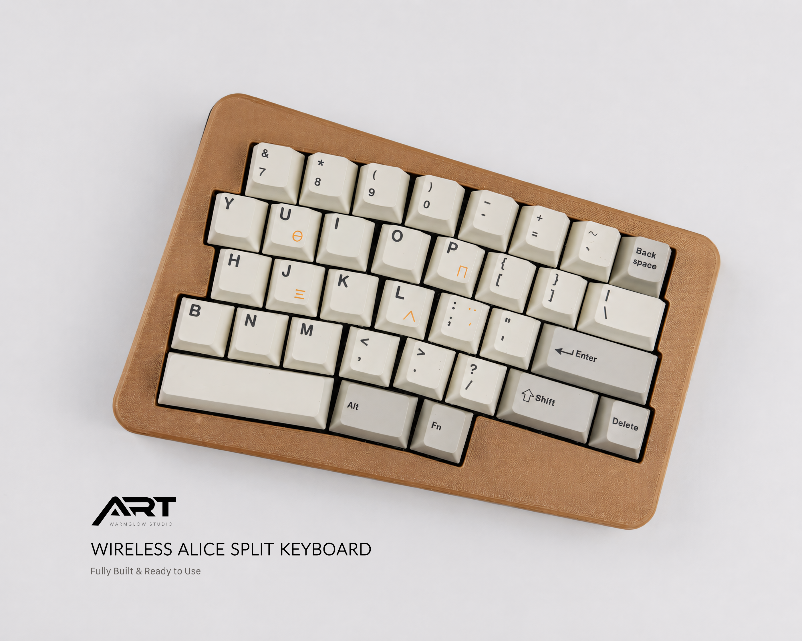 Alice Split Ergonomic Keyboard — 2.4G Wireless, VIAL, Hot-Swap