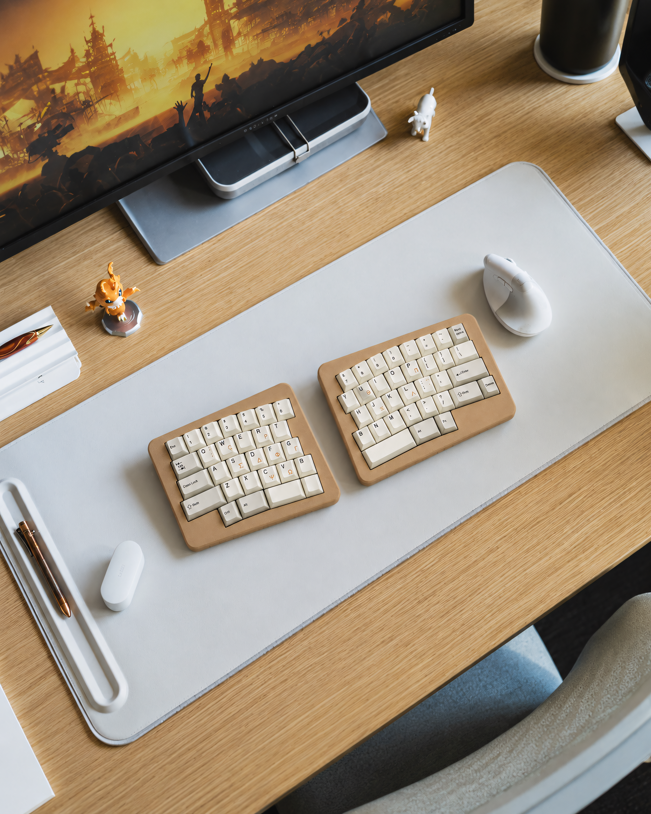 Alice Split Ergonomic Keyboard — 2.4G Wireless, VIAL, Hot-Swap