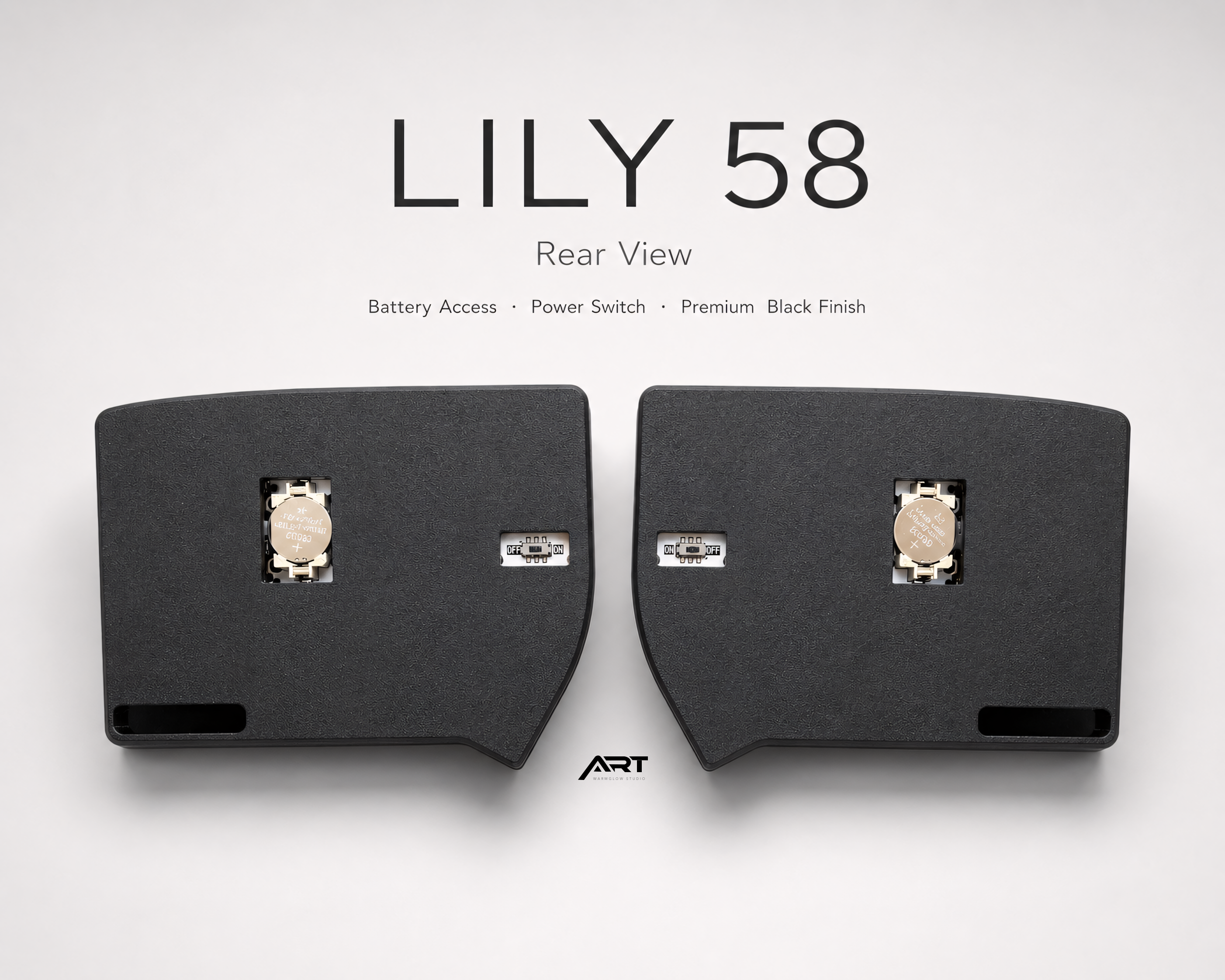Lily58 Wireless Split Keyboard — 2.4G, VIAL Remappable, Barebone