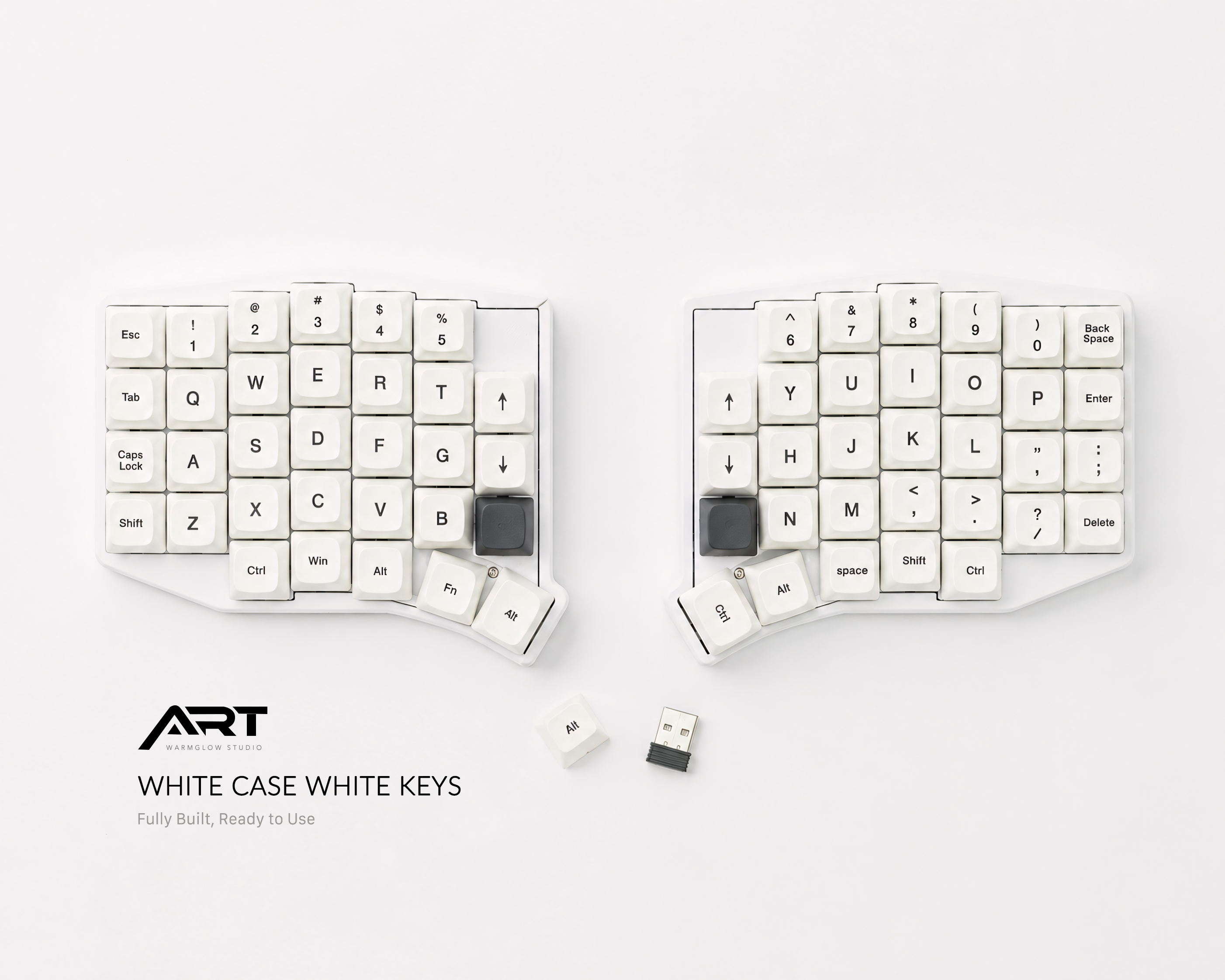 Sofle Split Ergonomic Keyboard — 2.4G Wireless, VIAL, Hot-Swap