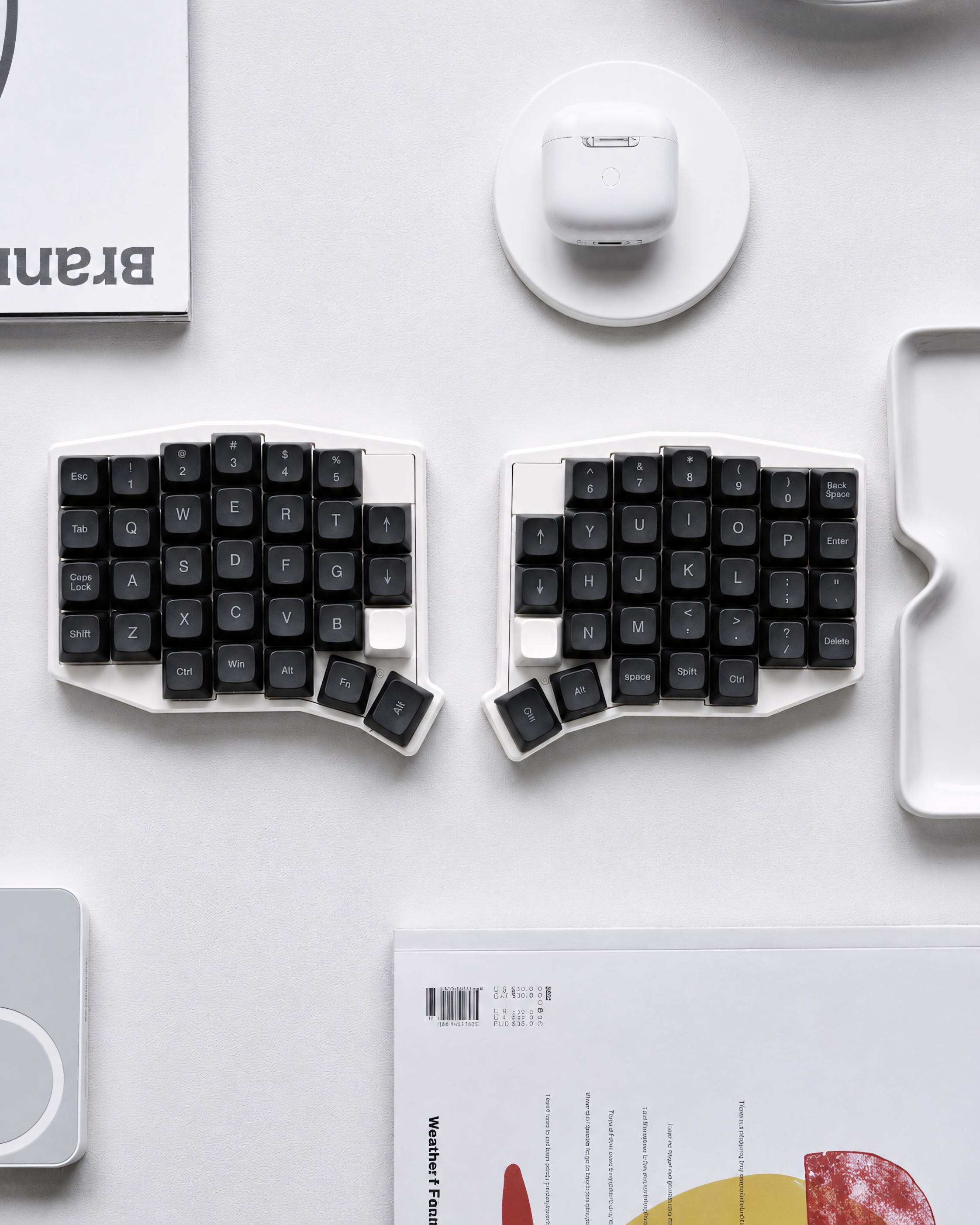 Sofle Split Ergonomic Keyboard — 2.4G Wireless, VIAL, Hot-Swap
