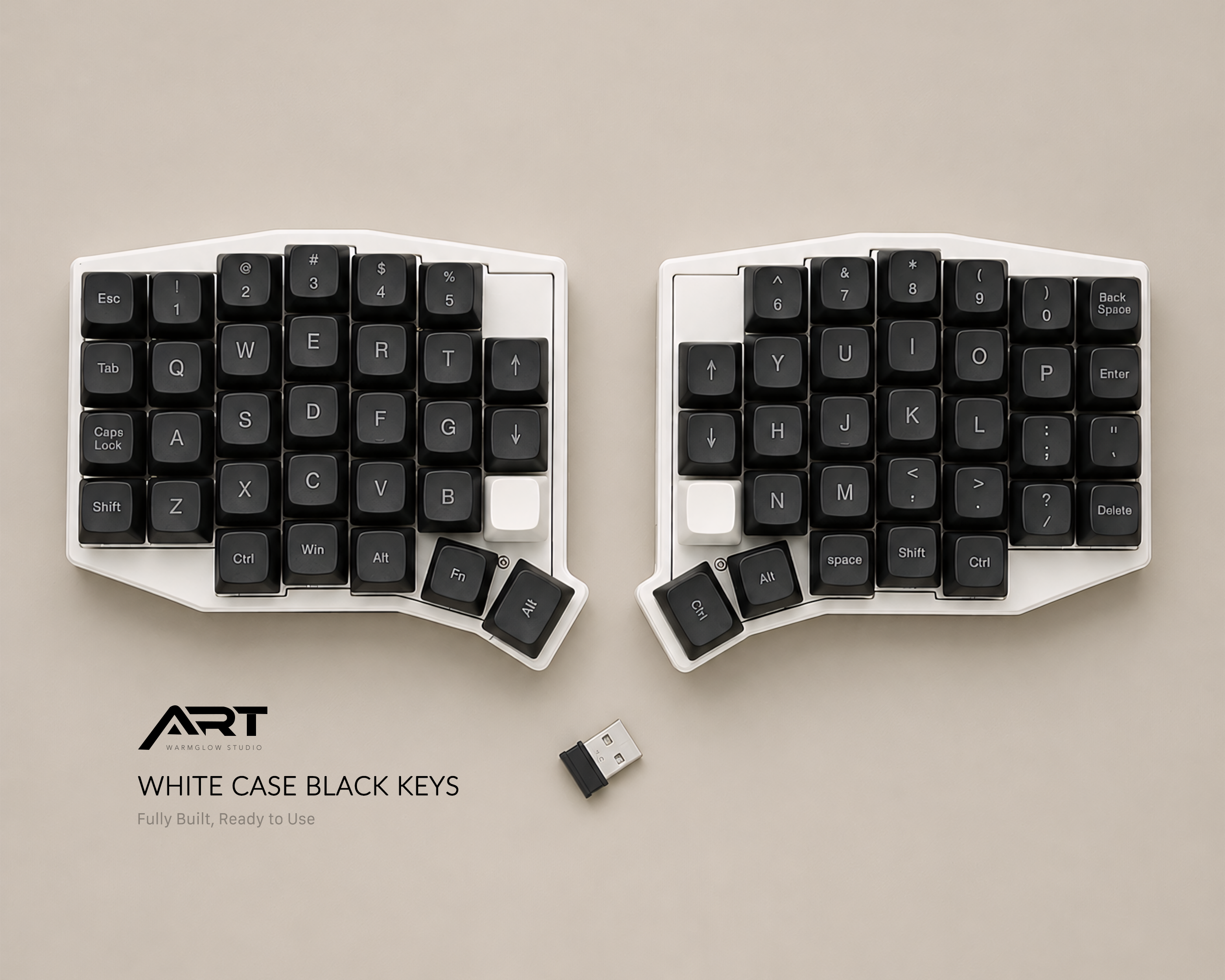 Sofle Split Ergonomic Keyboard — 2.4G Wireless, VIAL, Hot-Swap